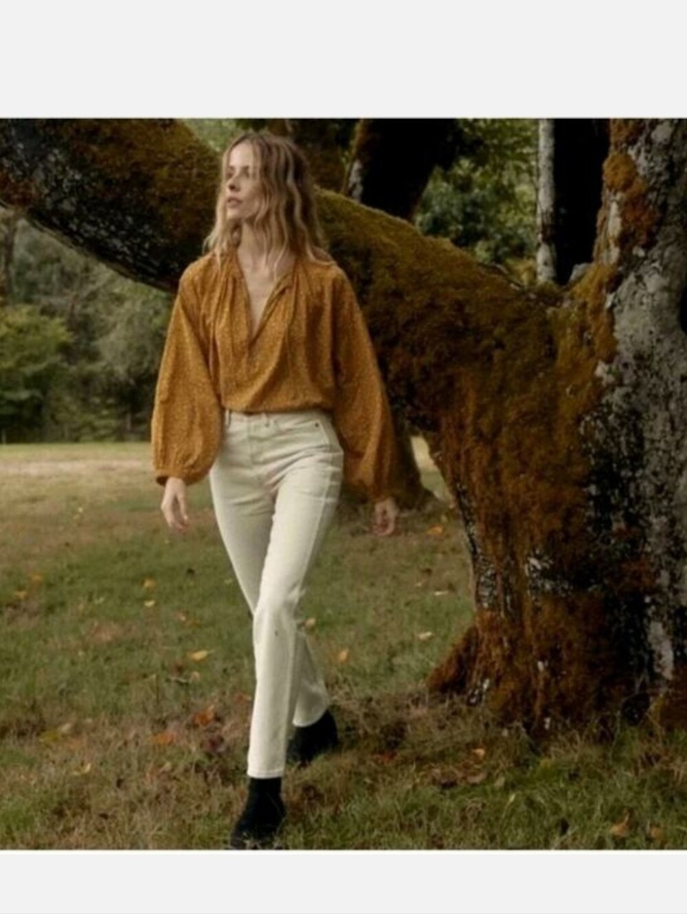 Doen Diana High-Rise Jeans in Cream